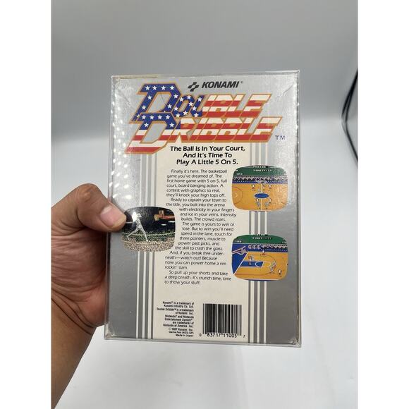 Double Dribble NES Nintendo Complete CIB Condition Circle Seal - Picture 16 of 16